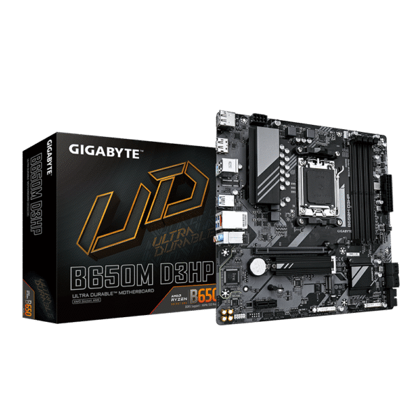 Gigabyte B650M D3HP (rev. 1.0), DDR5, AMD AM5 Motherboard