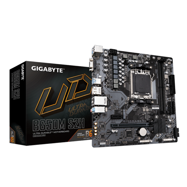 Gigabyte B650M S2H (rev. 1.0), DDR5, AMD AM5 Motherboard