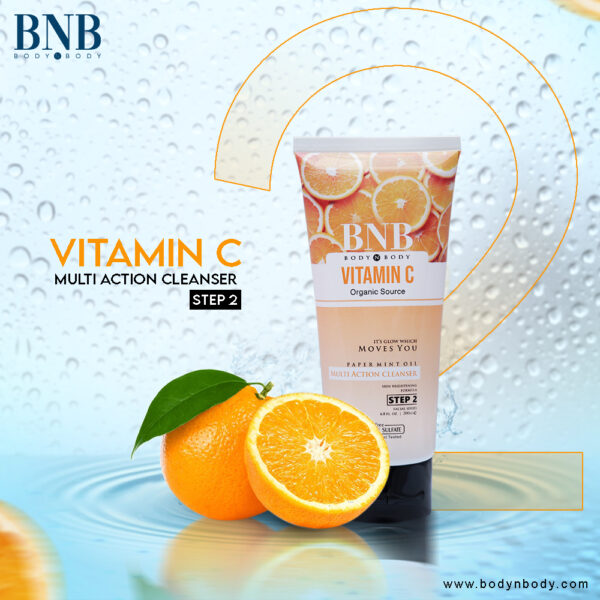 BNB Vitamin C Multi Action Cleanser – 200ml