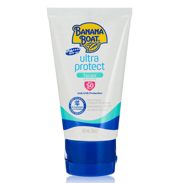 Banana Boat Ultra Protect Faces Sunscreen Lotion SPF 50 – 60ml