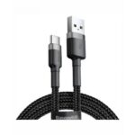 Baseus Cafule Fast Charging Data Cable Usb To Type C 3A – Black
