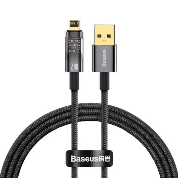 Baseus Explorer Series Auto Power-Off USB-A to Lightning Cable