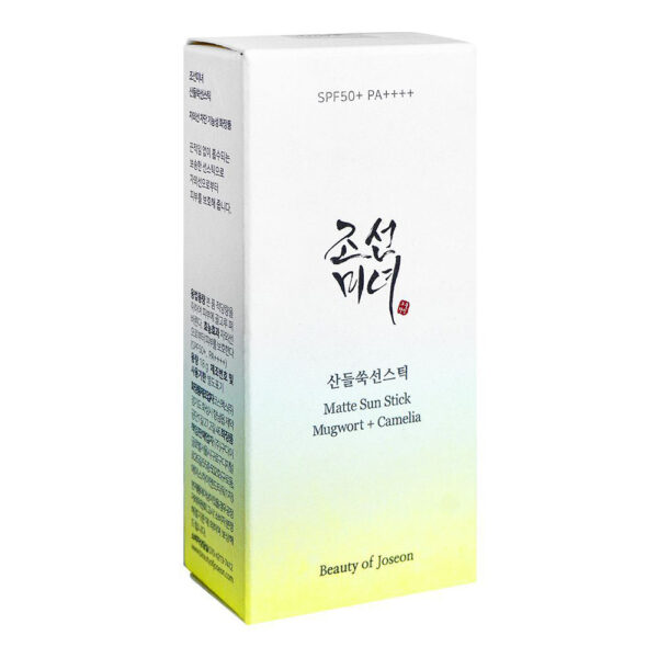Beauty Of Joseon Matte Sun Stick : Mugwort+Camelia SPF 50 – 18g