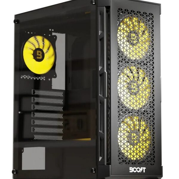 Boost Enclosure Pro Series P300 with 4 ARGB Fans