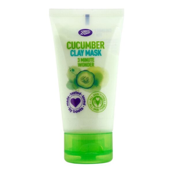 Boots Cucumber Clay Mask Tube – 50ml
