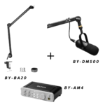 Boya Dynamic Podcast Mic Setup