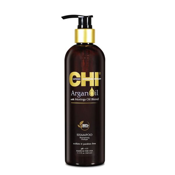 CHI Argan Oil Plus Moringa Oil Shampoo – 340ml
