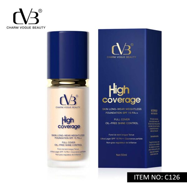 CVB High Coverage Skin Long-Wear Weightless Foundation SPF 15 – C126
