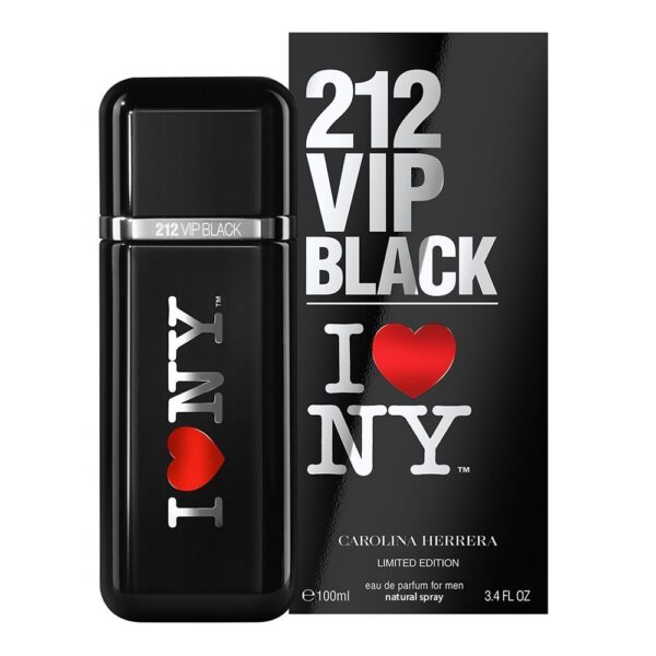 Carolina Herrera 212 VIP Black I Love NY EDP For Men – 100ml