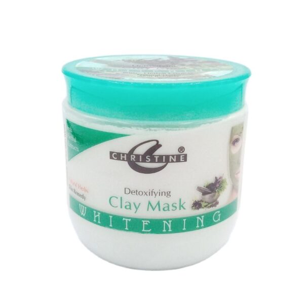 Christine Clay Mask Jar Herbal Extracts