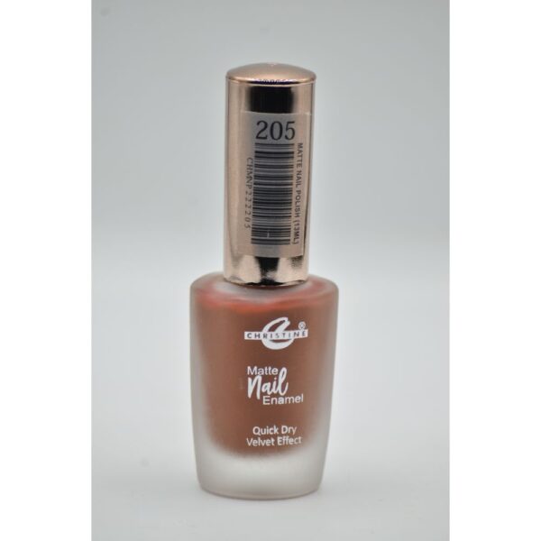 Christine Matte Nail Enamel – 13ml