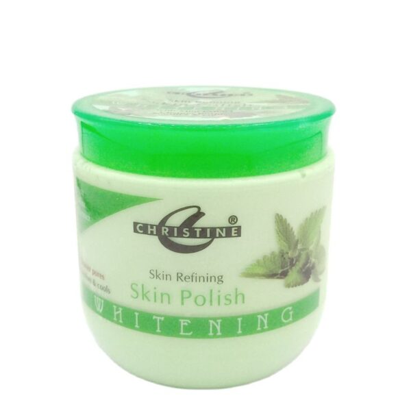 Christine Skin Polish Jar Mint Extracts