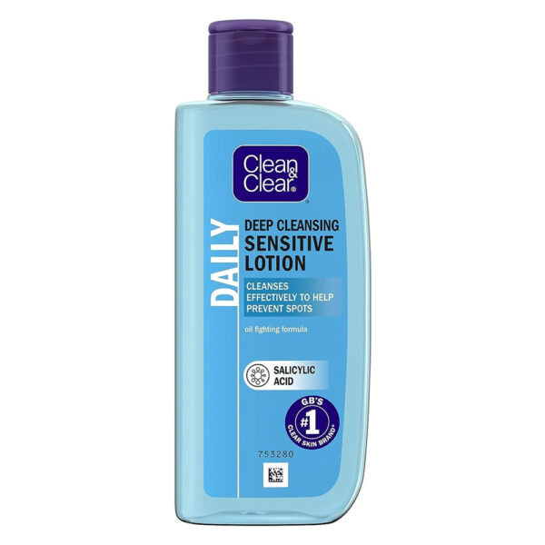 Clean & Clear Daily Deep Cleansing Sensitive Lotion – 200ml