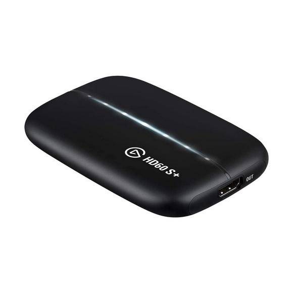 Corsair Elgato Game Capture HD60 S+ 1080p60 HDR10 Capture with 4K60 HDR10 Zero-lag passthrough Ultra-Low Latency Technology