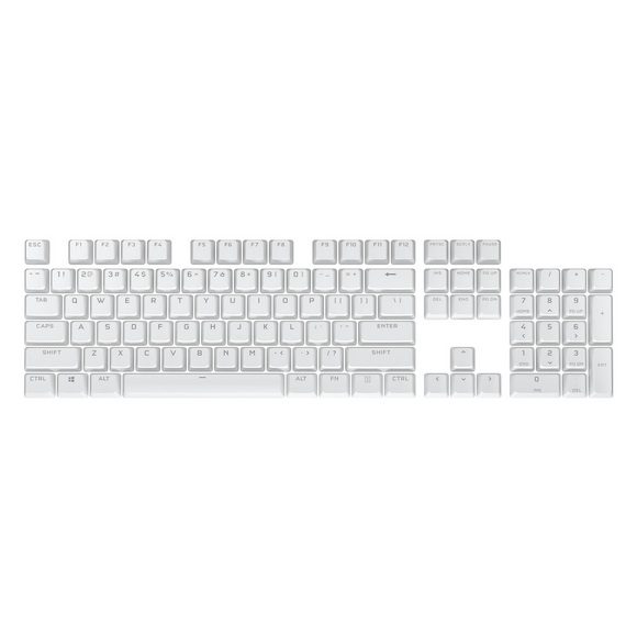 Corsair PBT DOUBLE-SHOT PRO Keycap Mod Kit Arctic White