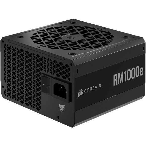 CORSAIR RM1000e 80 PLUS Gold Fully Modular Low-Noise ATX Power Supply – Black