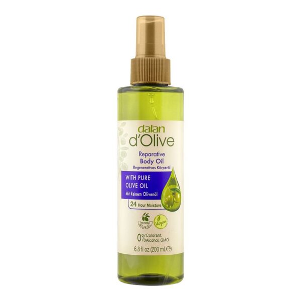 Dalan D’ Olive With Pure Olive Oil Reparative Body Oil – 200ml