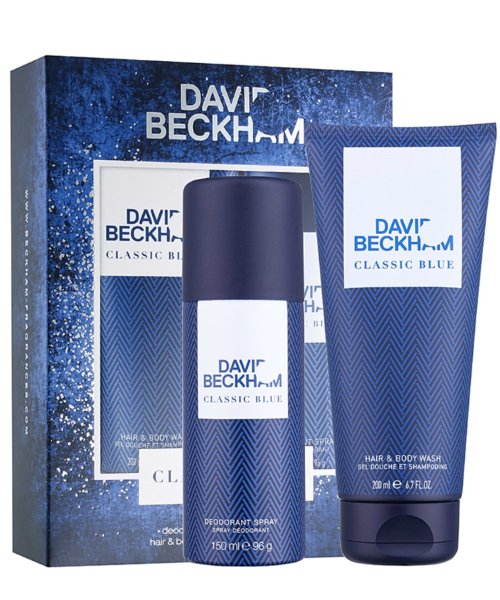 David Beckham Classic Blue Gift Set