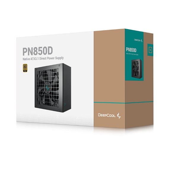 DeepCool PN850D 850W 80 PLUS Gold ATX 3.1 Power Supply