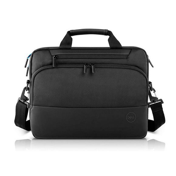 Dell Pro Laptop Briefcase 14 PO1420C with Water Resistant Exterior and EVA Foam Cushioning