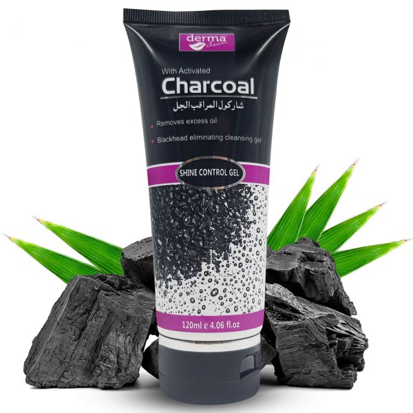 Derma Clean Charcoal Shine Control Gel – 120ml