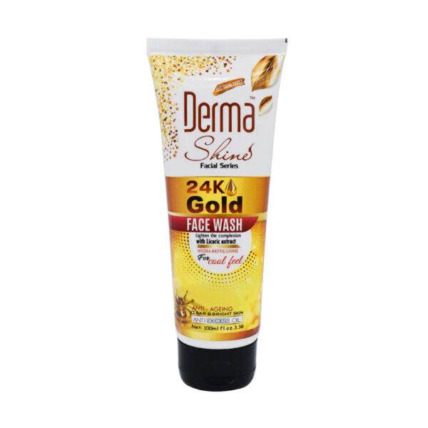 Derma Shine 24k Gold Face Wash – 100ml