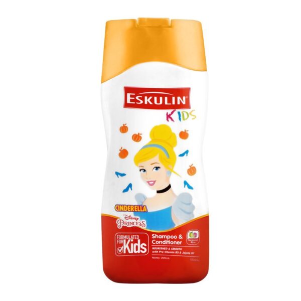 Disney Eskulin Kids Cinderella Shampoo & Conditioner – 200ml