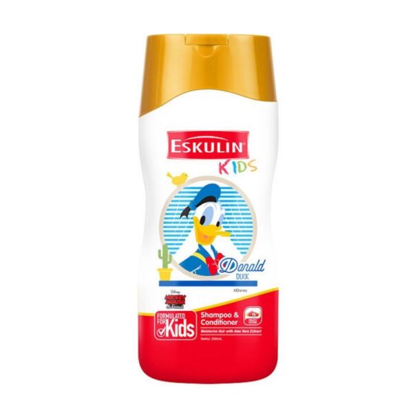 Disney Eskulin Kids Donald Duck Shampoo & Conditioner – 200ml