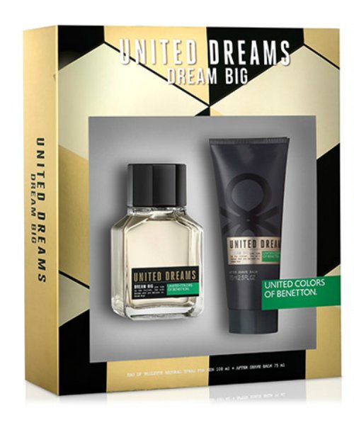 United Dreams Dream Big By Benetton For Men Gift Set