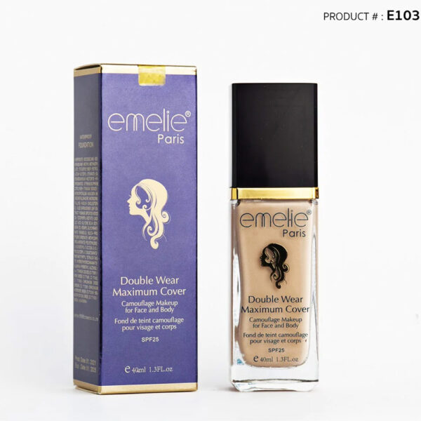 Emelie Double Wear & Maximum Cover Foundation