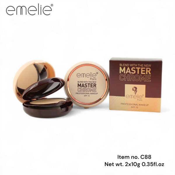 Emelie Master Chrome Compact Powder