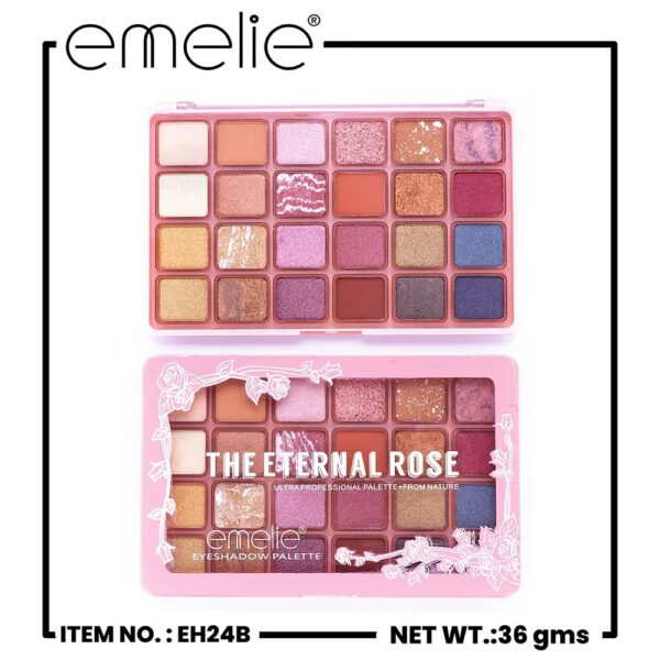 Emelie The Eternal Rose Eyeshadow Palette