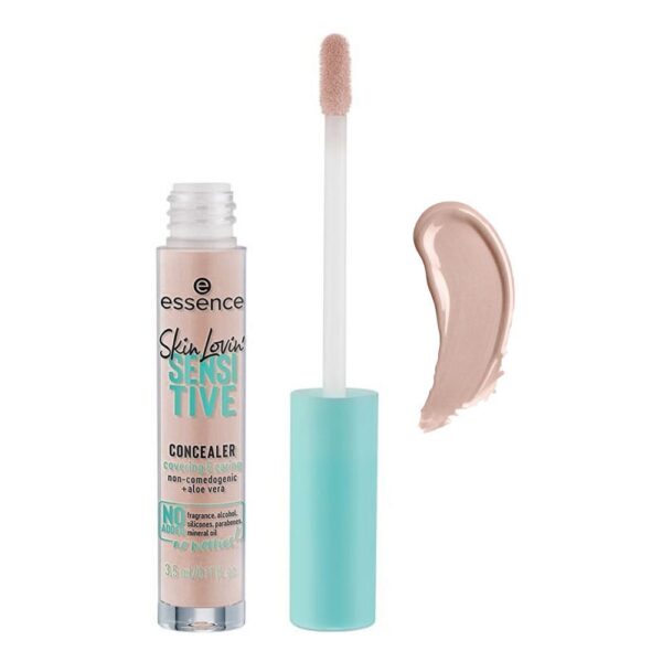 Essence Skin Lovin Sensitive Covering & Caring Concealer, 10 Light – 3.5ml