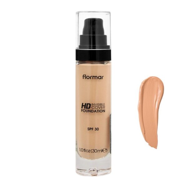 Flormar Invisible Cover HD Foundation