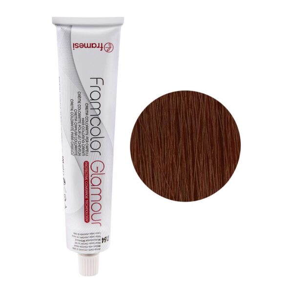 Framesi Framcolor Glamour Hair Coloring Cream, 7.64 Medium Milk Chocolate Blond