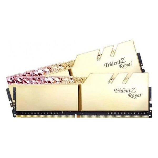 G.SKILL Trident Z Royal Series Gold 16GB (8GBx2) RGB DDR4 3600MHz Desktop Memory
