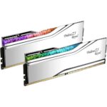 G.SKILL Trident Z5 Royal Series 32GB (2 x 16GB) 288-Pin PC RAM DDR5 6400 (PC5 51200) Desktop Memory Silver