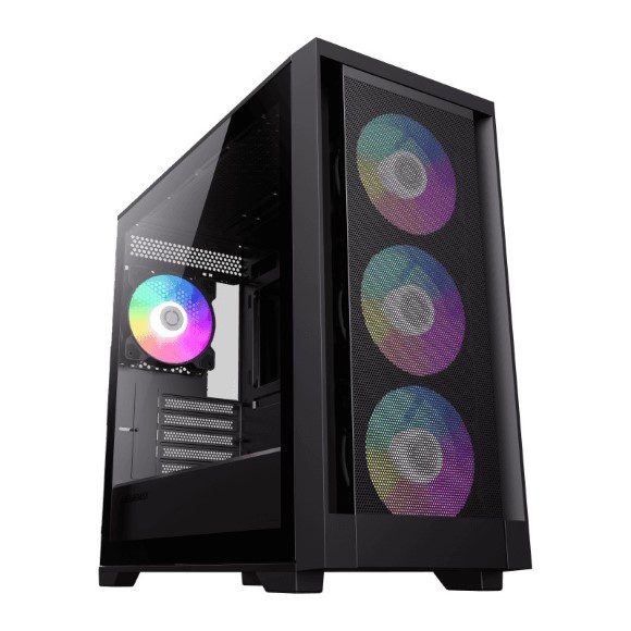GameMax Defender Mesh Micro-ATX Gaming Case