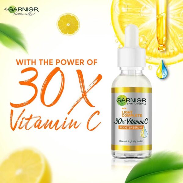 Garnier Light Complete VITAMIN C Booster Face Serum 30ml