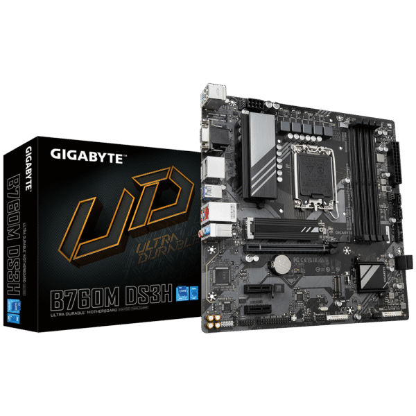 Gigabyte B760M-DS3H, DDR5, LGA1700 Motherboard