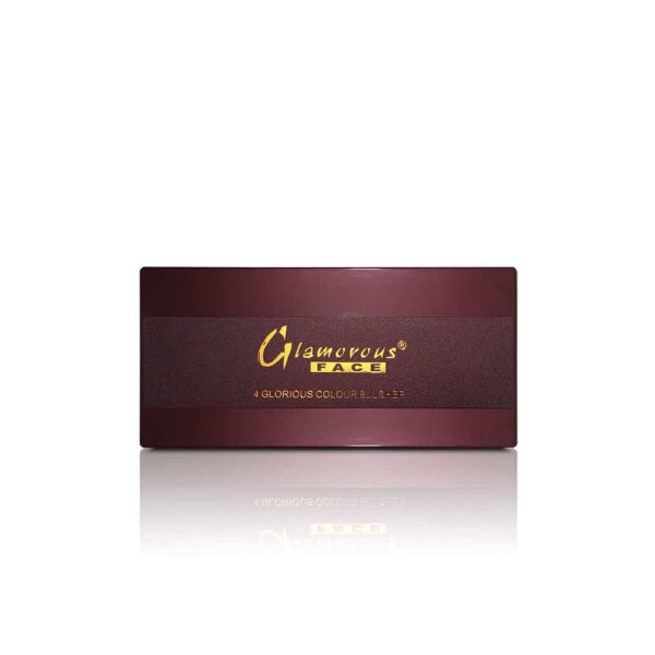 Glamorous Face Contouring 4 Color Blush On Palette
