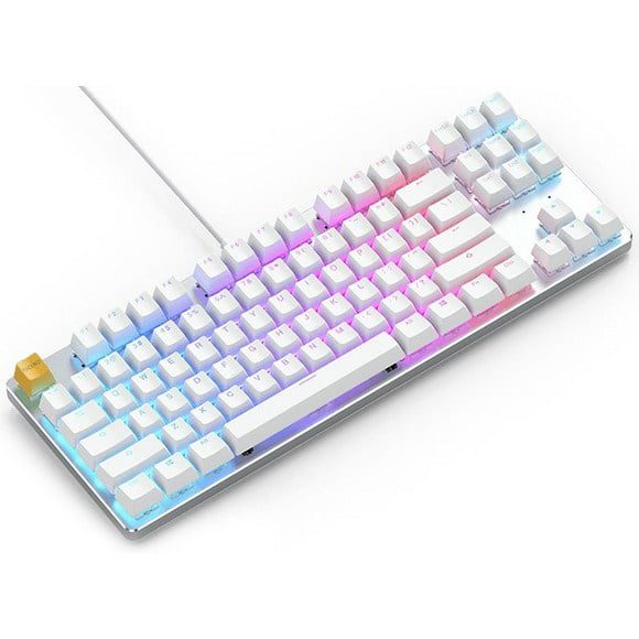 Glorious GMMK White Ice Edition Modular Mechanical Gaming Keyboard