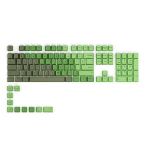 Glorious GPBT Keycaps, PBT Keycap Set Olive