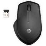HP 280 Silent PC Wireless Mouse, HP Blue Optical Technology
