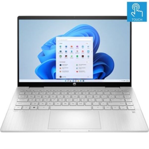 HP Pavilion x360 14 EK1055tu – Raptor Lake – 13th Gen Core i5 1335u Processor 8-GB 512GB SSD Intel Iris Xe GC 14″ Full HD Display Backlit KB B&O Play TPM W11