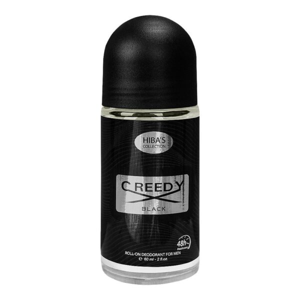 Hiba’s Collection Creedy Black Deodorant Roll On, For Men, 60ml
