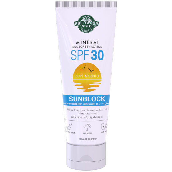 Hollywood Style Mineral SunBlock SPF30 150ml