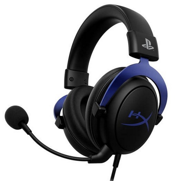 HyperX Cloud – PS5-PS4 Gaming Headset Blue
