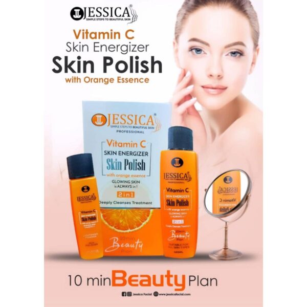 Jessica Vitamin C Skin Energizer Skin Polish With Orange Essence – 120ml