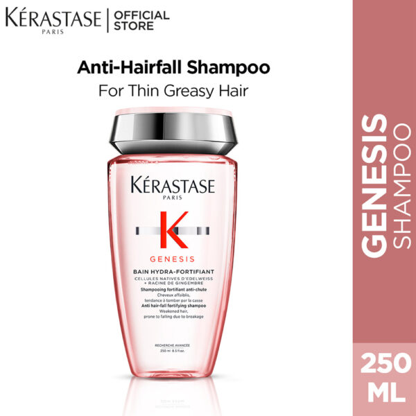 Kerastase Genesis Hydra-Fortifiant Shampoo Anti-Hair Fall For Thin & Greasy Hair – 250ml